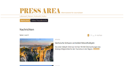 Desktop Screenshot of press-area.com